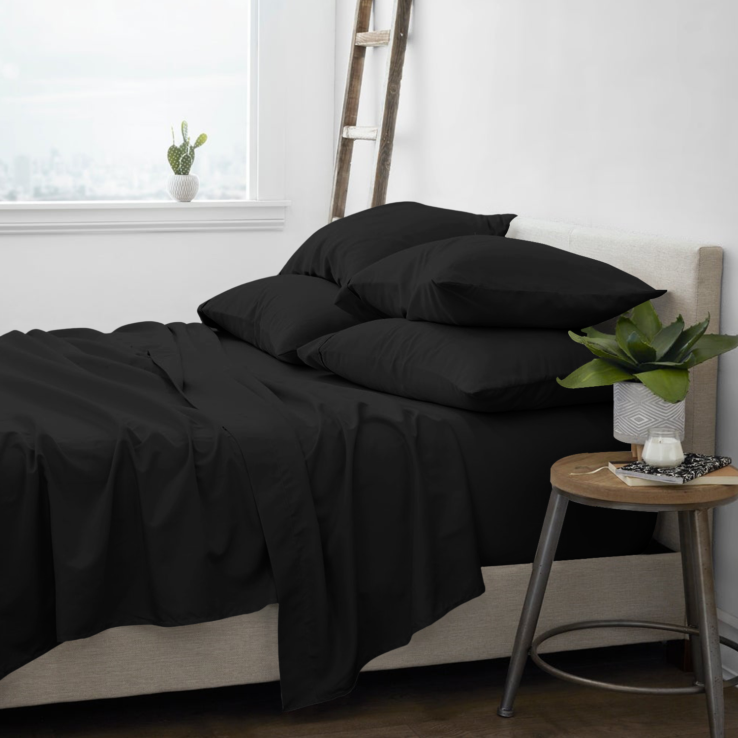 Premium Quality Super Soft Bed Sheet Set - Gallery 23