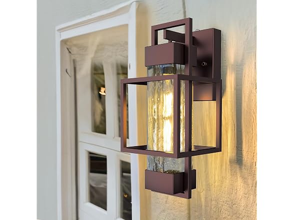 PARTPHONER Wall Lights 2 Pack Brush Gold