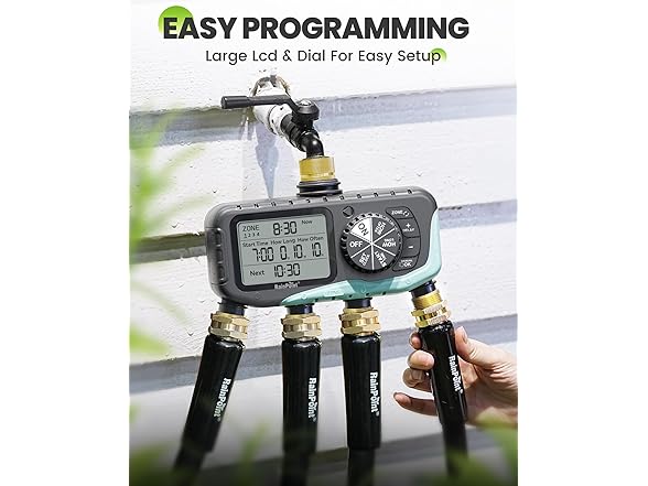 RAINPOINT 4-Zone Sprinkler Timer
