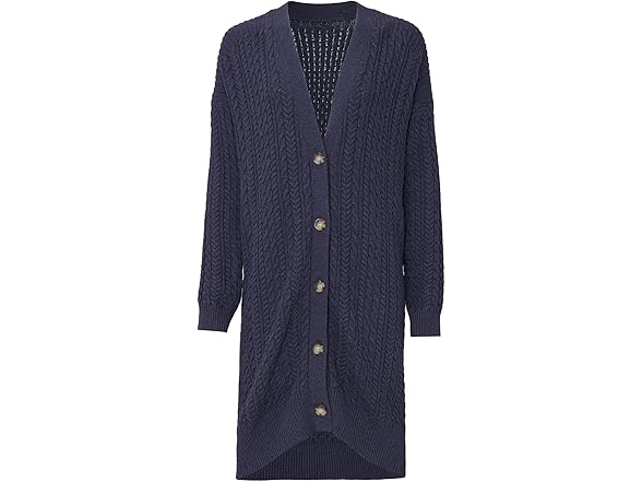 Rent The Runway Blue Cable Cardigan (XS)
