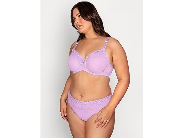 Curvy Couture Women's Bra Orchid (40C)