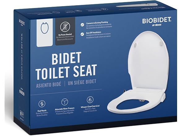 Bio Bidet Slim Zero Non Electric Bidet Toilet Seat