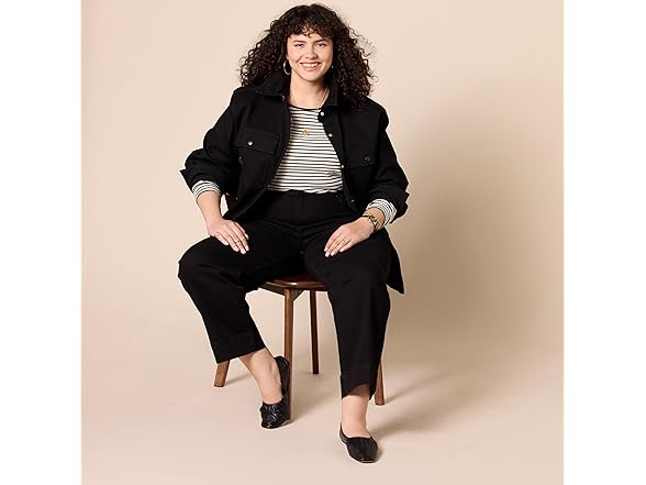 Amazon Essentials Women High-Rise Jeans