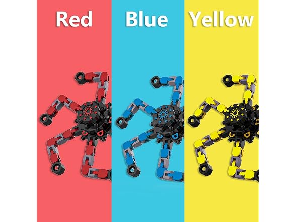 YIZER 3PCS Transformable Fidget Spinner