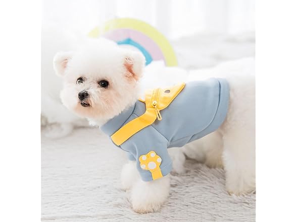Dog Adorable Clothes with Sling Bag, Pet Cut