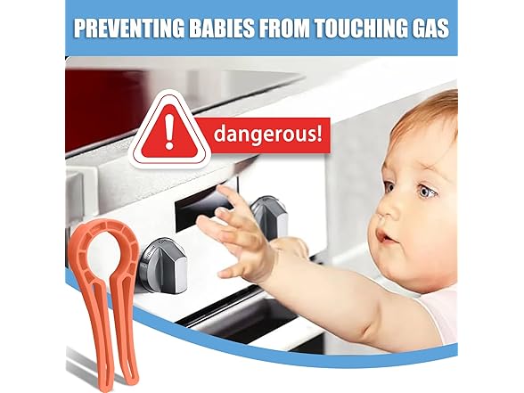 Axfvd Stove Knob Safety Locks