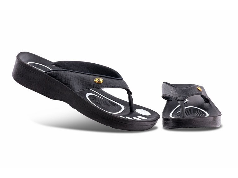 Aerothotic Women's Matt Gloss Womens Orthotic Comfortable Flip-Flops Sandal