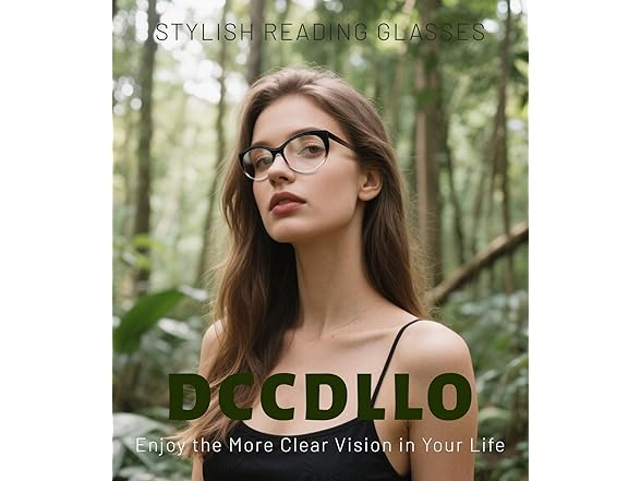 Oversized Cateye Reading Glasses +3