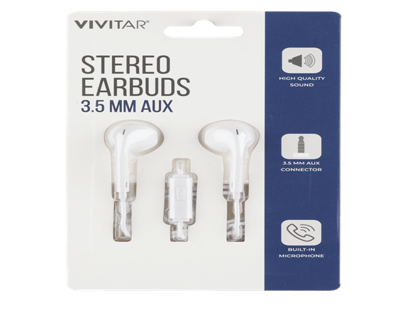 Wired Earbuds with Aux Connector