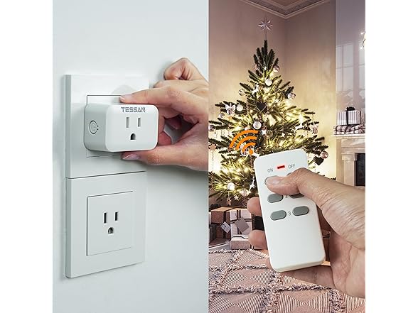 TESSAN Remote Controlled Outlet