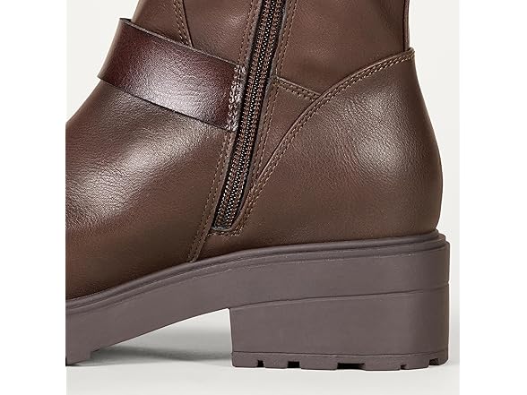 Amazon Essentials Women's Mid Calf Cropped Biker Boots