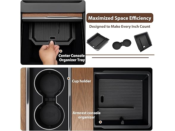 Center Console Organizer Tray | Tesla Model Y