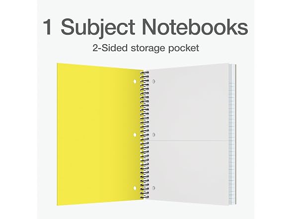 Oxford Oxford 1 Subject Spiral Notebook, Green