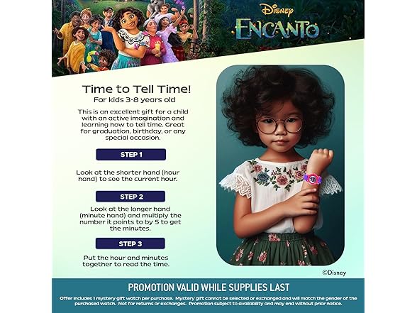 Disney Encanto Watch (Purple)