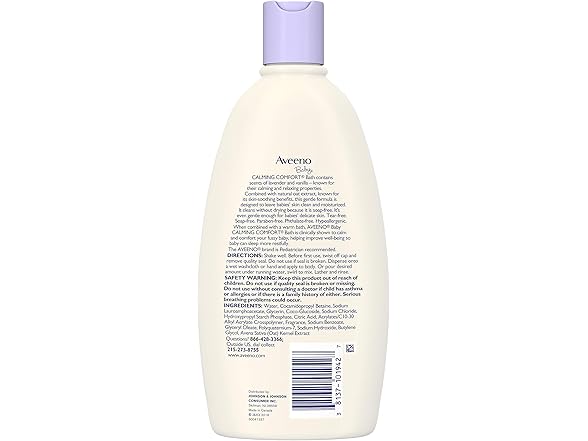 Aveeno Baby Calming Bath 18oz