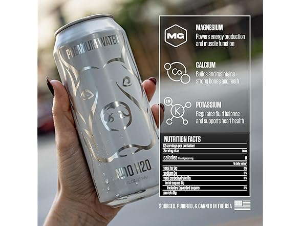 NO DAYS OFF Premium Water - 12 Pack, 16 fl oz