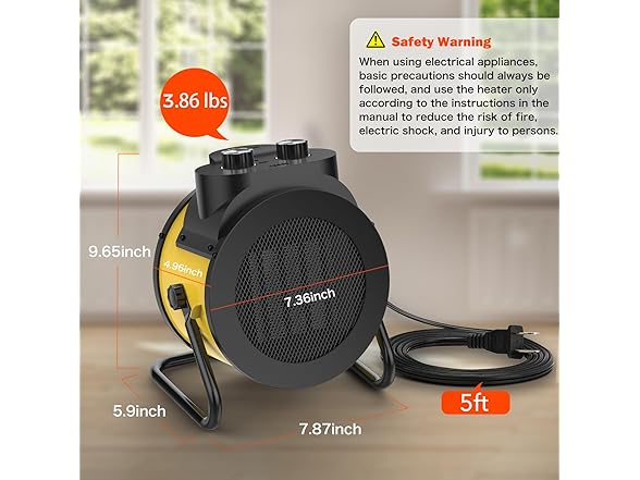 Elevoke space heater