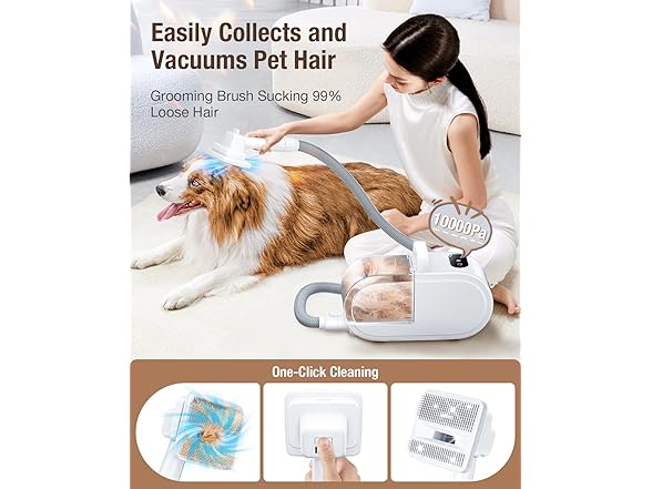 OPOWO Dog Grooming Vacuum