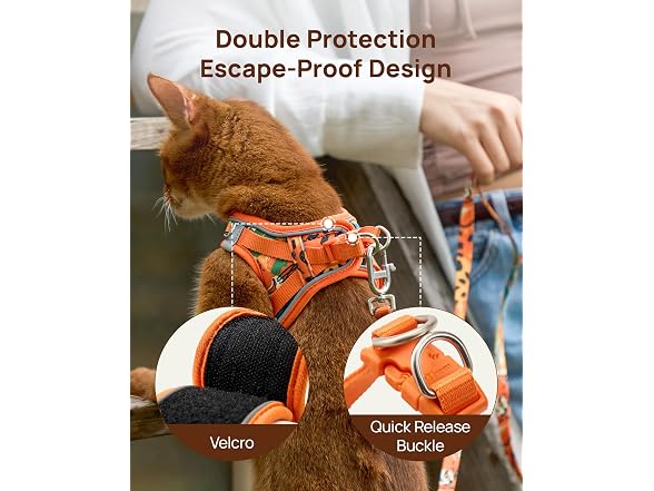PetThem Cat Harness and Leash Set - Gallery 4