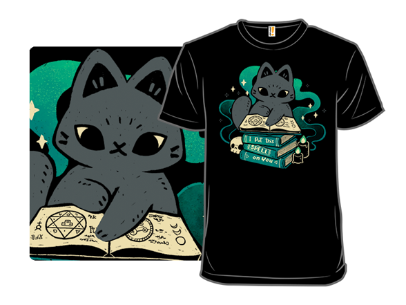 Magical Cat with Spellbook