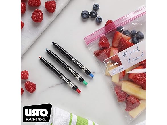 Listo 1620 and 162 Marking Kit - Yellow, 12 Pencil