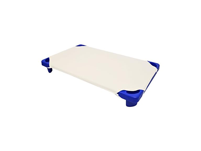 American Baby Company 100% Natural Cotton Percale Cot Sheet for Daycare Standard Size 23" x 51" - Soft & Breathable Cot Sheet for Daycare and Preschool, Cream