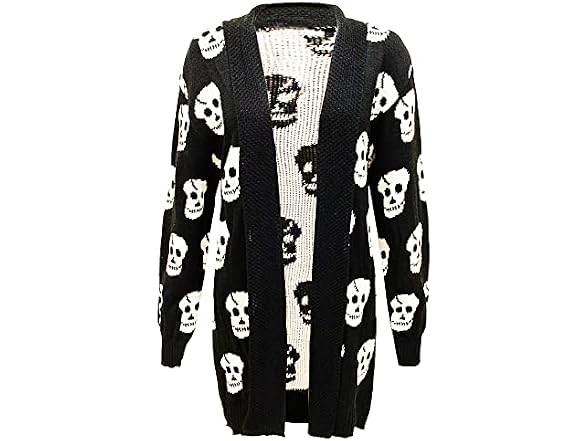 Gal Moda Women (12-14 Short) Open Front Cardigan