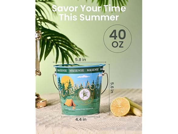 M&SENSE Candles Outdoor