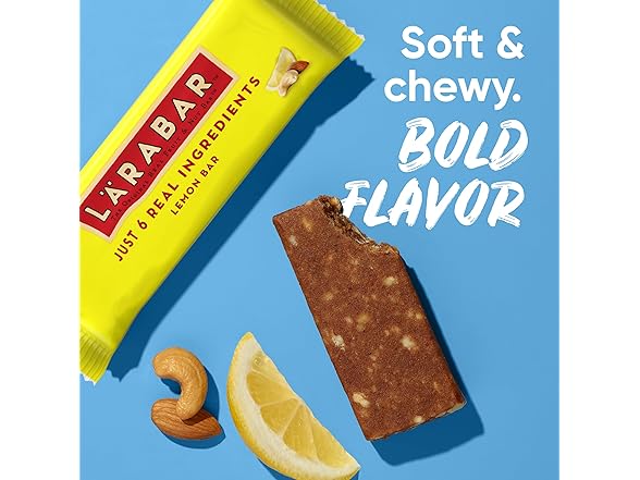 18CT Larabar Lemon Bar Fruit and Nut Bars 28.8 oz.