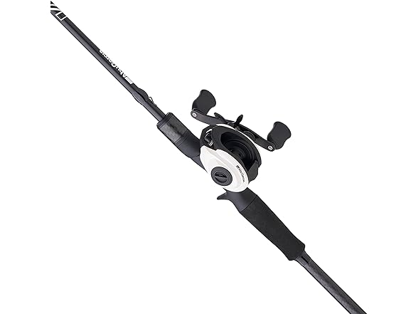 Abu Garcia 7'3" Veritas Low Profile Baitcast Reel and Fishing Rod Combo