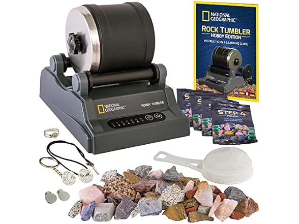 National Geographic Rock Tumbler Kit