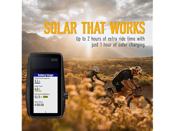 COROS DURA Solar GPS Bike Computer