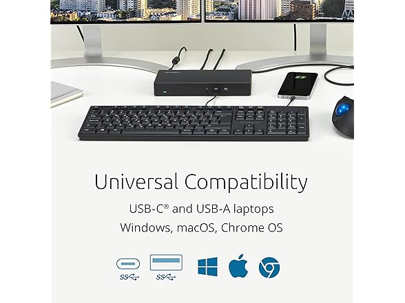 Kensington SD4781P Dual 4K Docking Station