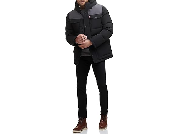 Levis Mens Arctic Cloth Parka