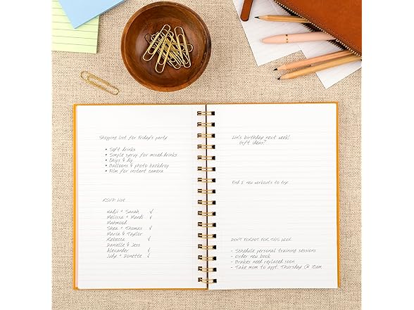 Cambridge Pen+Pillar Notebook, 2 Pack, Legal Ruled Paper