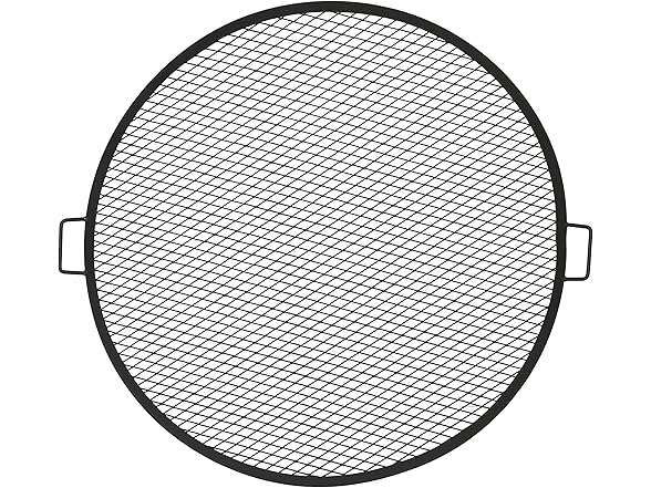 Sunnydaze X-Marks Outdoor Fire Pit Grill Grate for Cooking 37.5-Inch