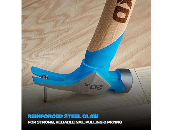OX OX-P087220 20 oz OX 20 oz Framing Hammer - Curved Hickor