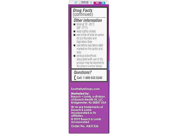 Bausch + Lomb Lubricant Nighttime Dry Eye Ointment