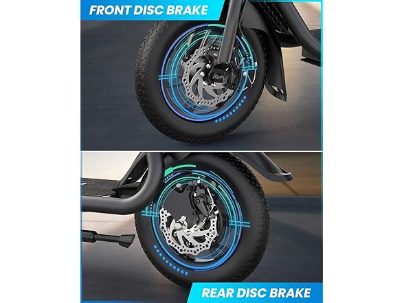 GYS-C1 E-scooter with seat and basket