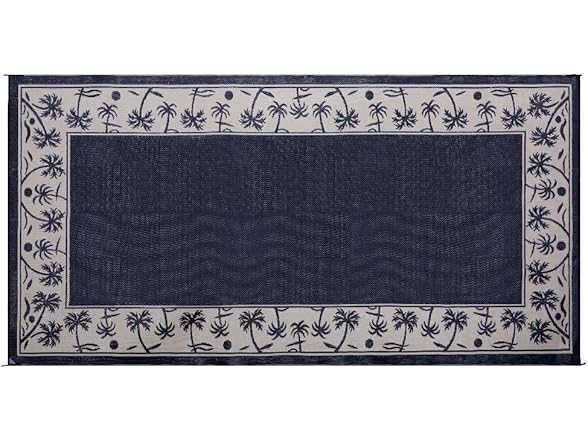 Stylish Camping Mat Palm 9x18ft