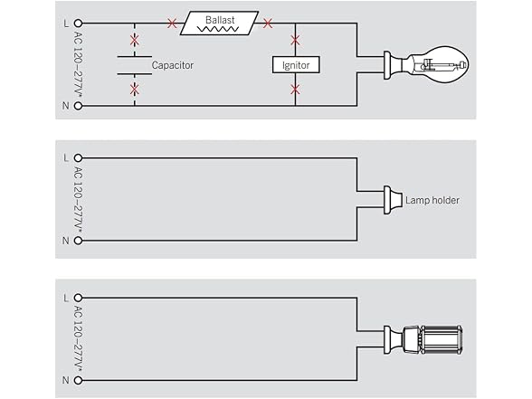 KEYSTONE 13471 - KT-LED18PSHID-E26-8CSB-