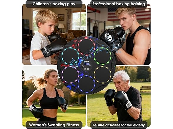 Music Boxing Machine with Gloves