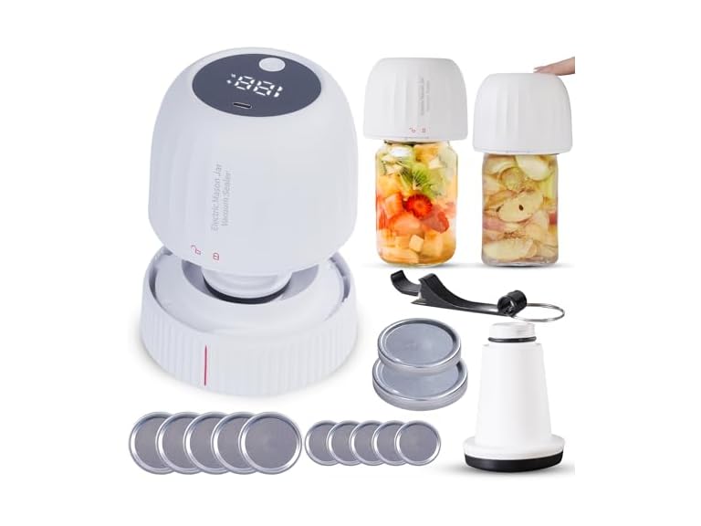 Viona Electric Mason Jar Vacuum Sealer Kit