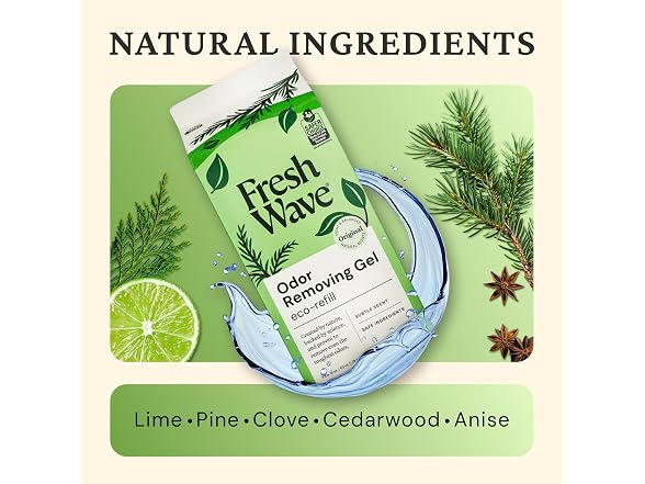 Fresh Wave Original Scent Odor Removing Gel Refill, 63 o