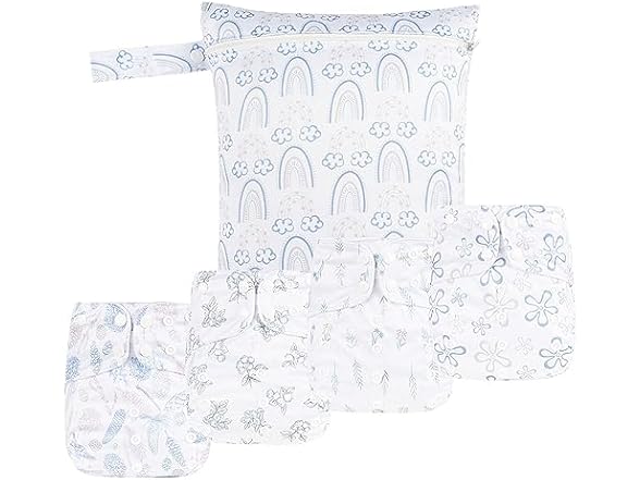 HappyFlute Newborn Baby Cloth Diapers