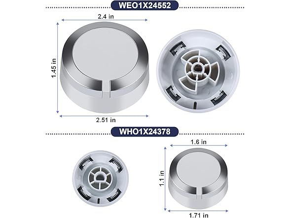 Qiugralian WE01X24552 Dryer Control Knob