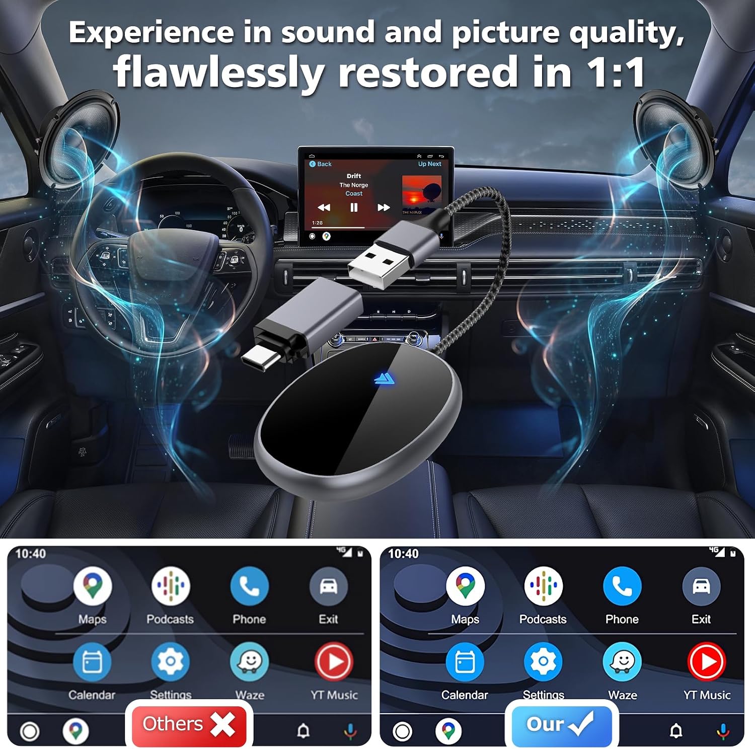 Wireless Android Auto Car Adapter - Gallery 8