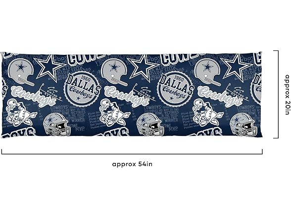DALLAS COWBOYS Plush Body Pillow