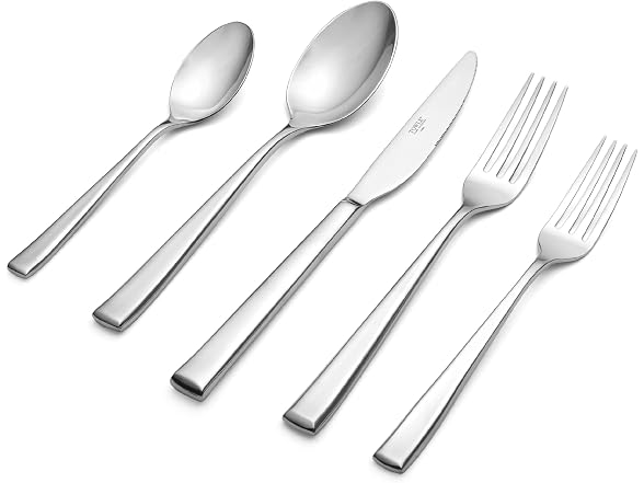 Towle Living Dream 20-Piece Stainless Steel Flatware Set
