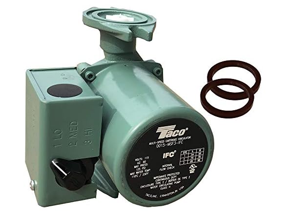 Taco 0015-MSF3-IFC, 3 Speed Circulator,